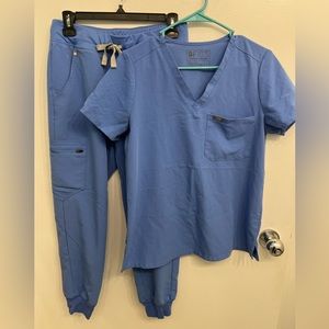 Ceil Blue Figs S/SP Joggers & Catarina top